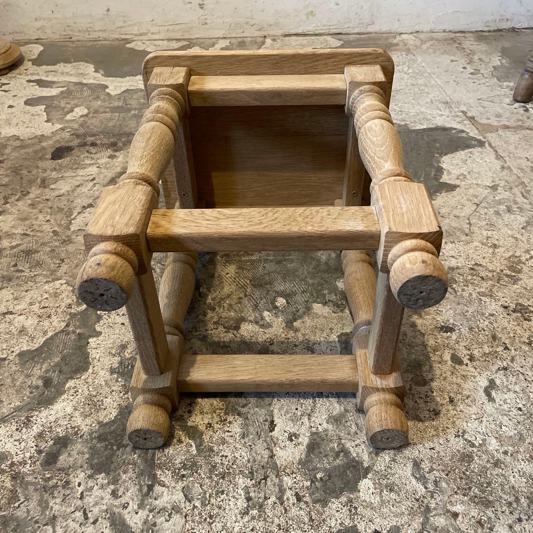 年末・年始SALE ビンテージ　サイドテーブル ベッドサイドテーブル　小　剥離