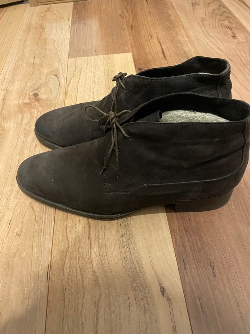 激レア　ベルルッティ シアリングムートン アンクルチャッカブーツ 正規品