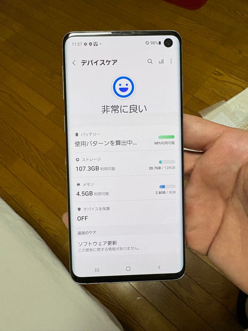 Samsung galaxy s10 simフリー　128GB