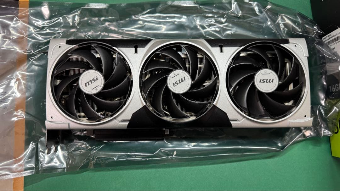 【値下】MSI GeForce RTX 5070 Ti VENTUS 3X OC