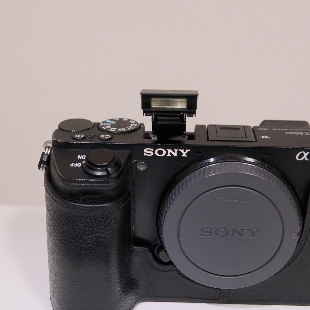SONY a6500 ミラーレス一眼 / 純正革ケース付き /ワンオーナー品