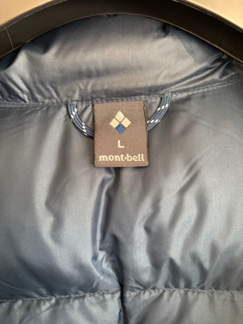 mont-bell ネージュダウンパーカ Lサイズ ブルー