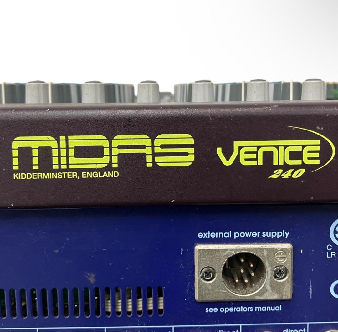 MIDAS　VENICE 240　アナログミキサー