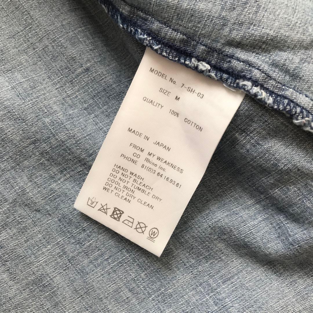 マイウィークネス Billy Shirt デニムシャツM オーバーサイズ