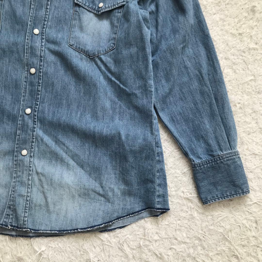 マイウィークネス Billy Shirt デニムシャツM オーバーサイズ