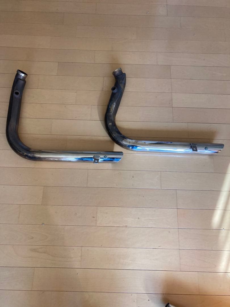 リ*ク様 ハーレー ソフテイル ドラックパイプ ステンレス製ショート管