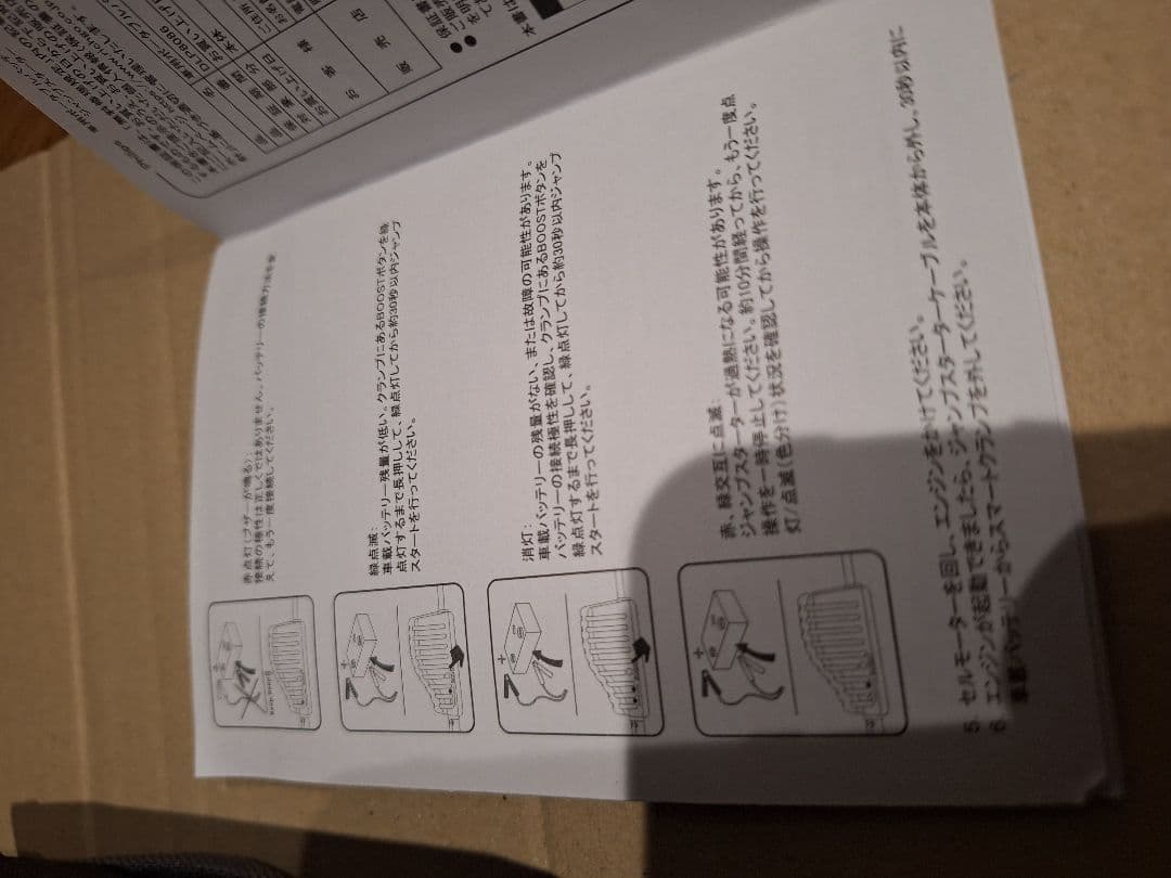 車　ジャンプスターター　PHILIPS　バッテリー上がりツール　箱無　早い者勝ち