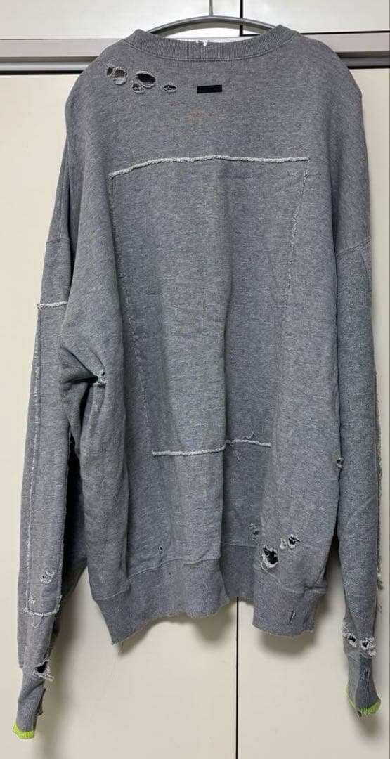 トップス ssstein OVERSIZED REBUILD SWEAT