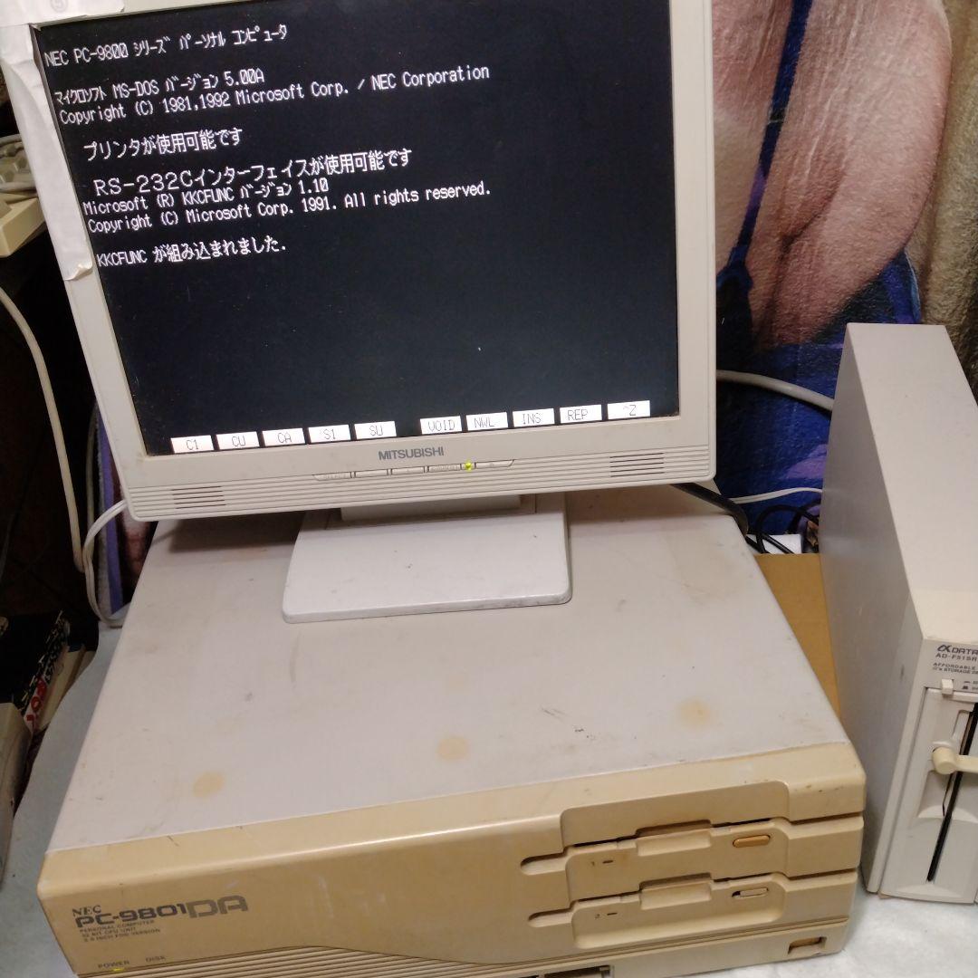 ■PC-98 5インチ外付けFDD AD-F51SR シングルドライブ ジャンク