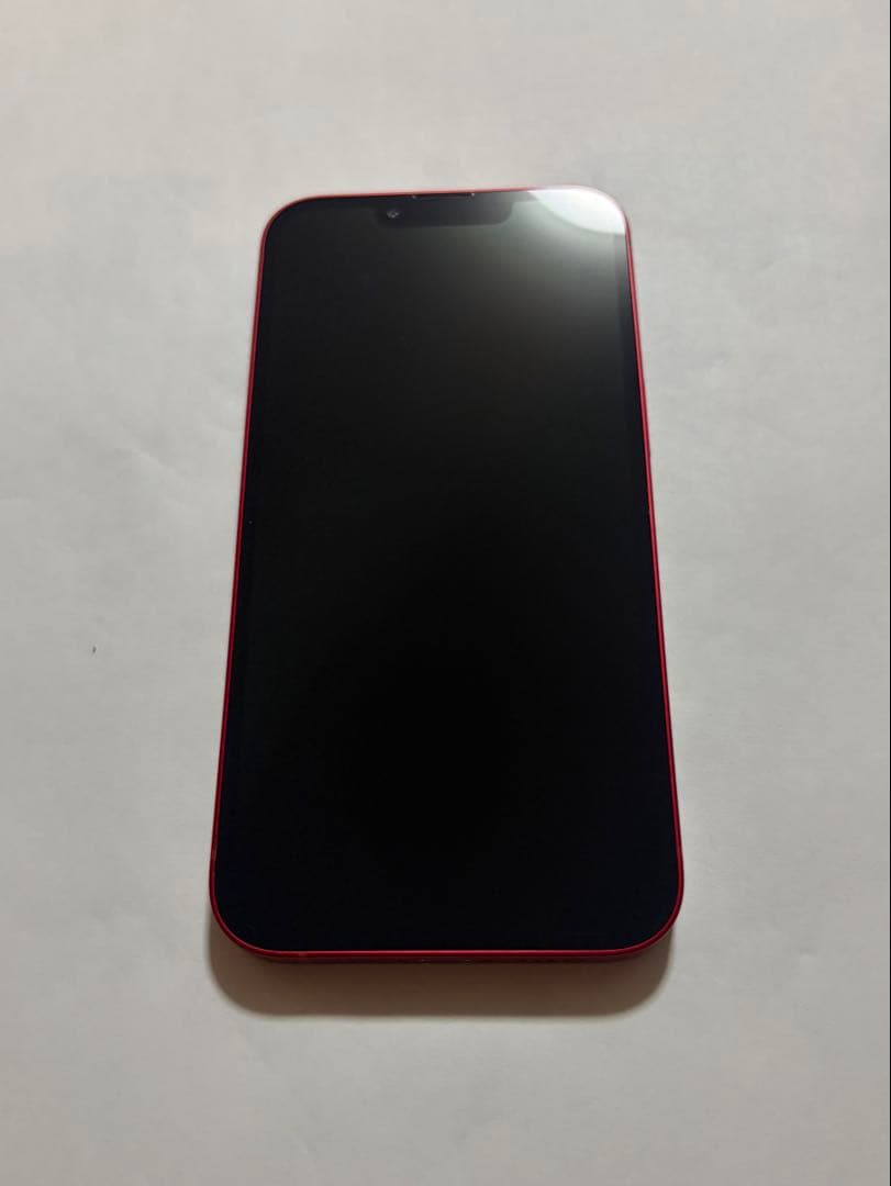 Apple iPhone 13 赤RED 本体 128GB 84%