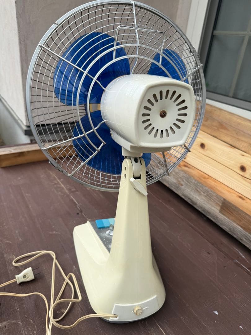 扇風機 F-30FZ 昭和　ナショナル　レトロポップ　アンティーク