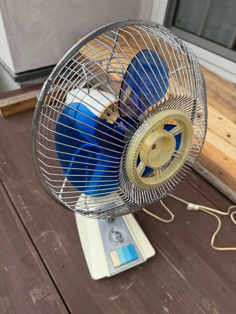 扇風機 F-30FZ 昭和　ナショナル　レトロポップ　アンティーク