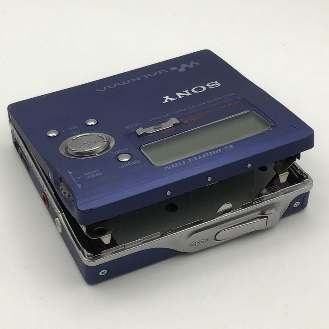 SONY MZ-R909 MD WALKMAN ソニーMDウォークマン ブルー