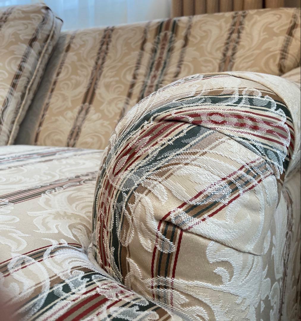 IDC大塚家具　米国高級家具 Thomasvilleトーマスビル　3人掛けソファ