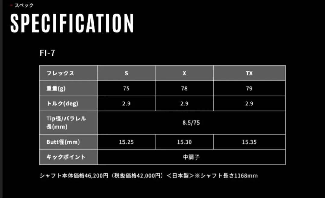 【新発売】グラファイトデザイン ツアーAD FI 新品未使用