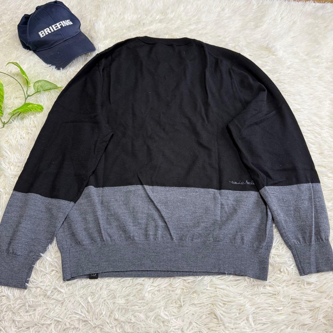 【トラビスマシュー】美品 ニットセーター ブラック 2XLサイズ メンズ