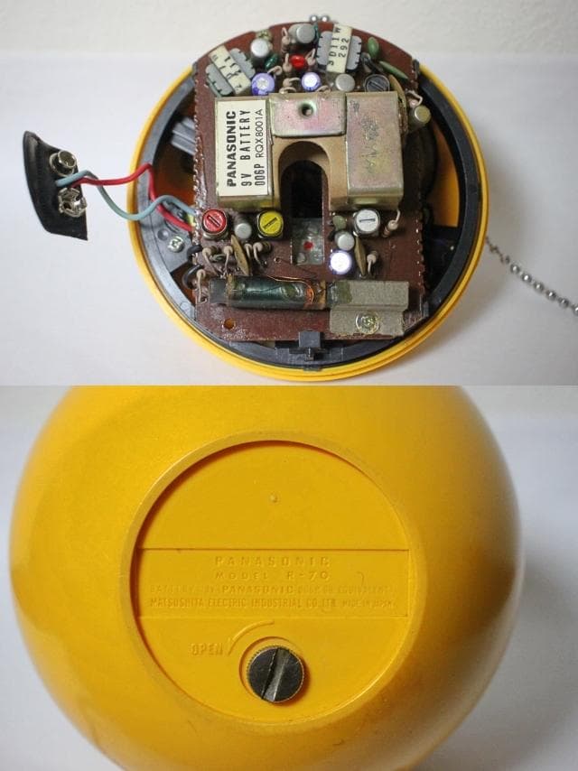 レア パナソニック ラジオ 4個セット パナペットR-70 R-72 RF-93