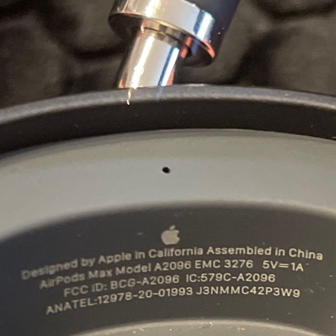 AirPodsMAX 第一世代　ブラック　ワイヤレスヘッドフォン 本体　カバー付