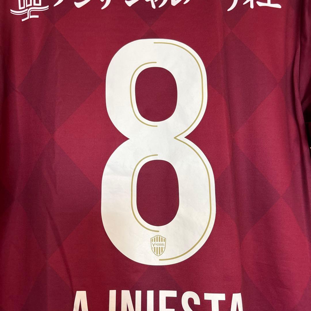 【美品】ヴィッセル神戸 VISSEL イニエスタ ユニフォーム Lサイズ