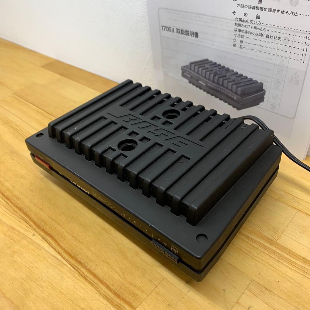 BOSE 1705Ⅱ ステレオパワーアンプメンテナンス済 動作品 ①スタジオなど