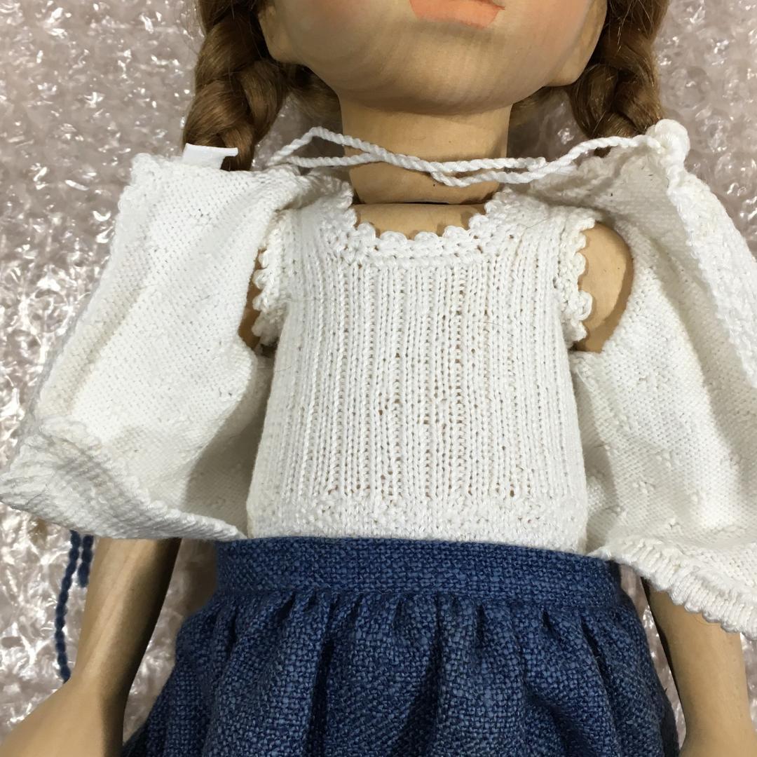 ○[美品] ポングラッツ人形 pongratz オールウッド 木製人形37cm