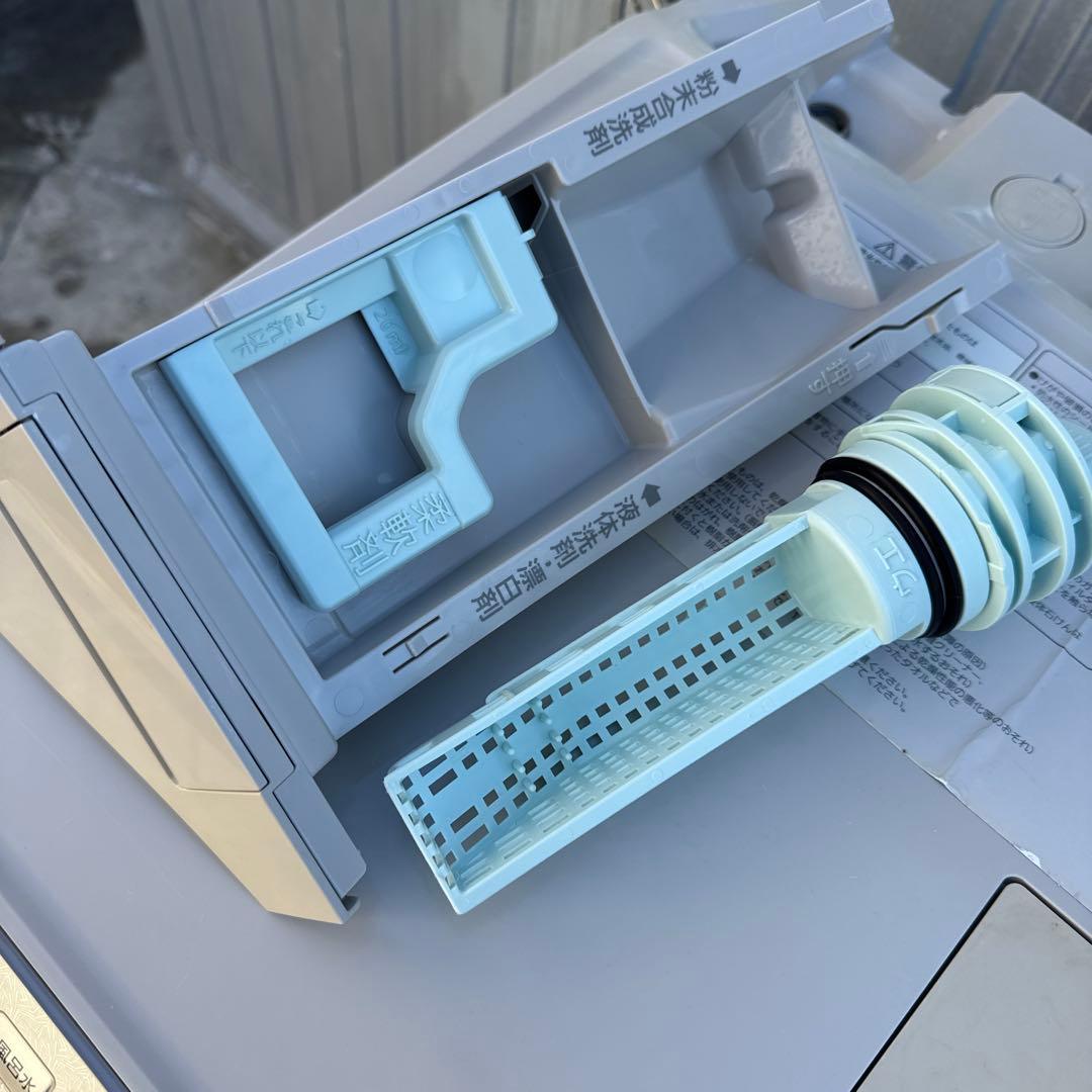 Panasonic ドラム式洗濯乾燥機 10kg エコナビ搭載 希少カラー