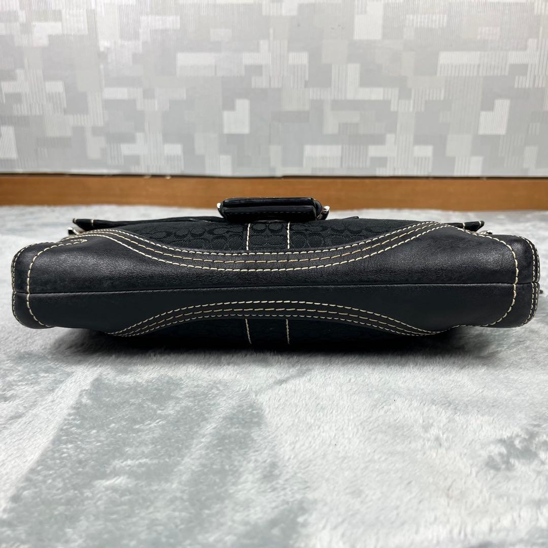 バッグ Vintage Coach Soho Black Shoulder Bag