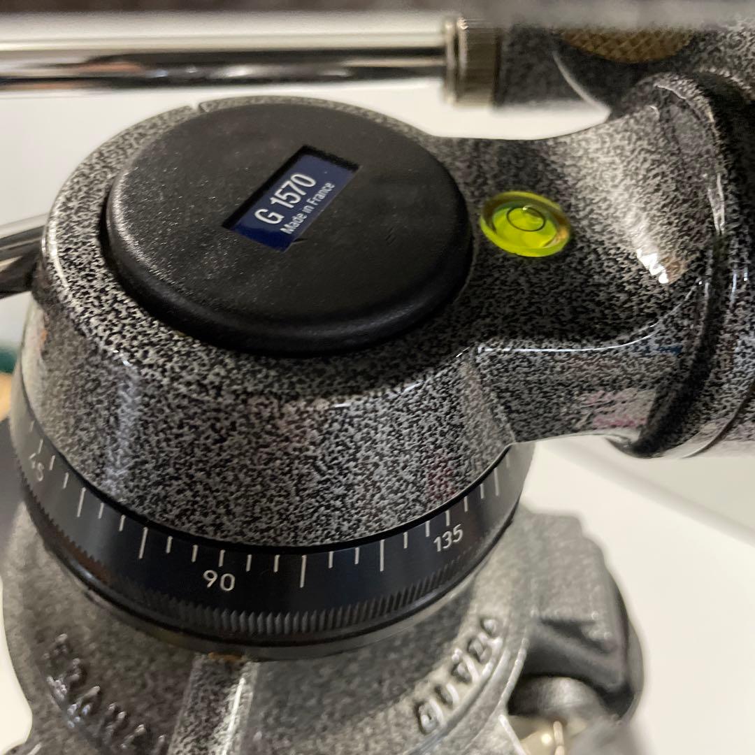 【中古美品】gitzo ジッツォ　g412 三段三脚+雲台g1570