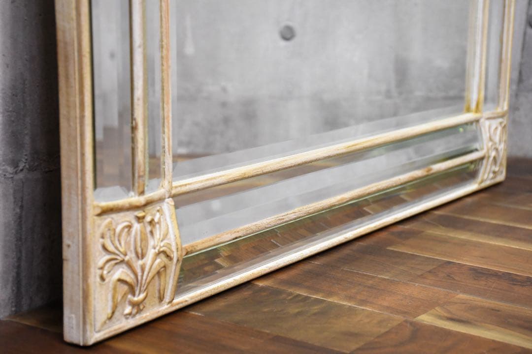 EGC88 イタリア製 チェリーニ・ジョヴァンニーニ ウォールミラー 木彫刻