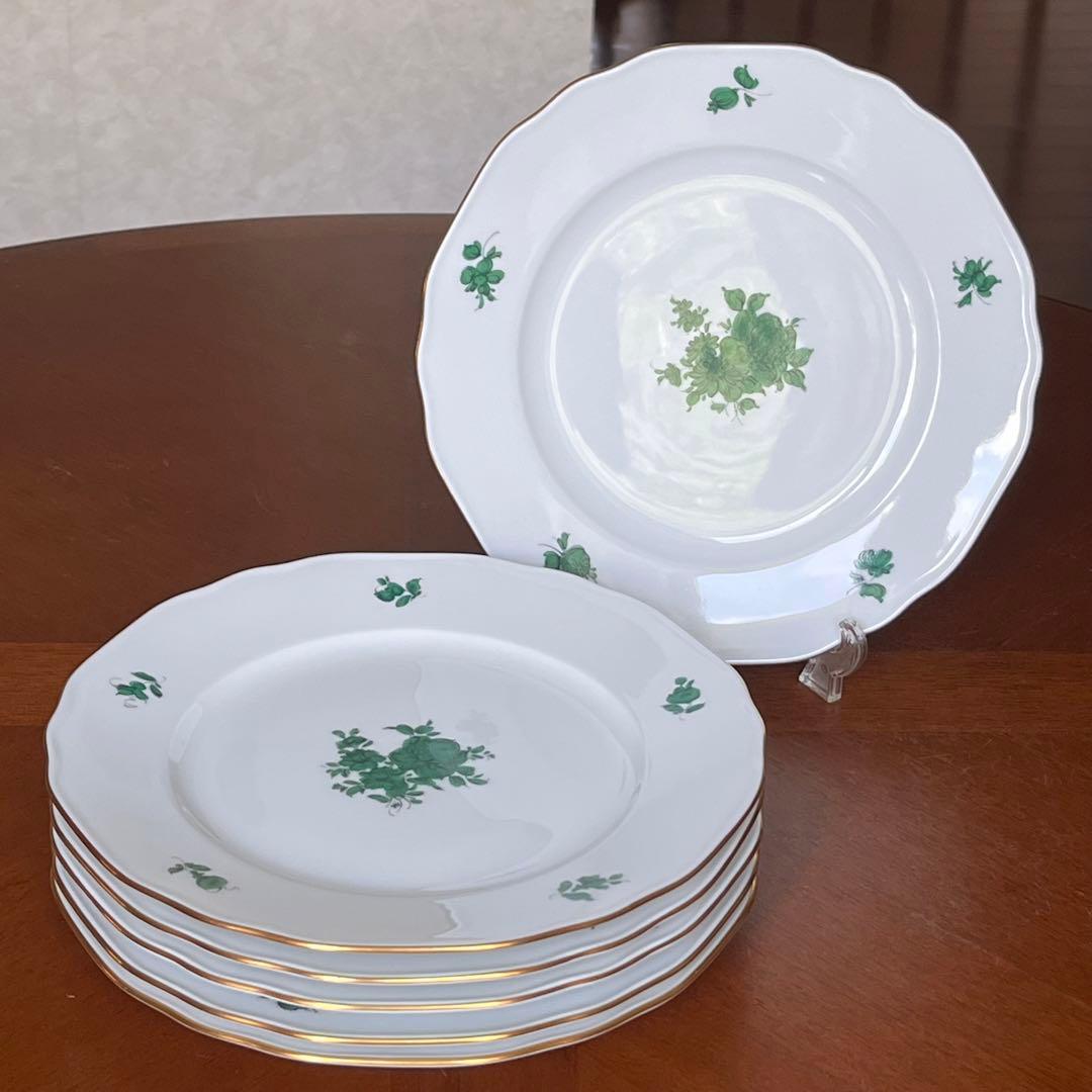 【希少品】アウガルテン★マリアテレジア★デザート皿　6枚