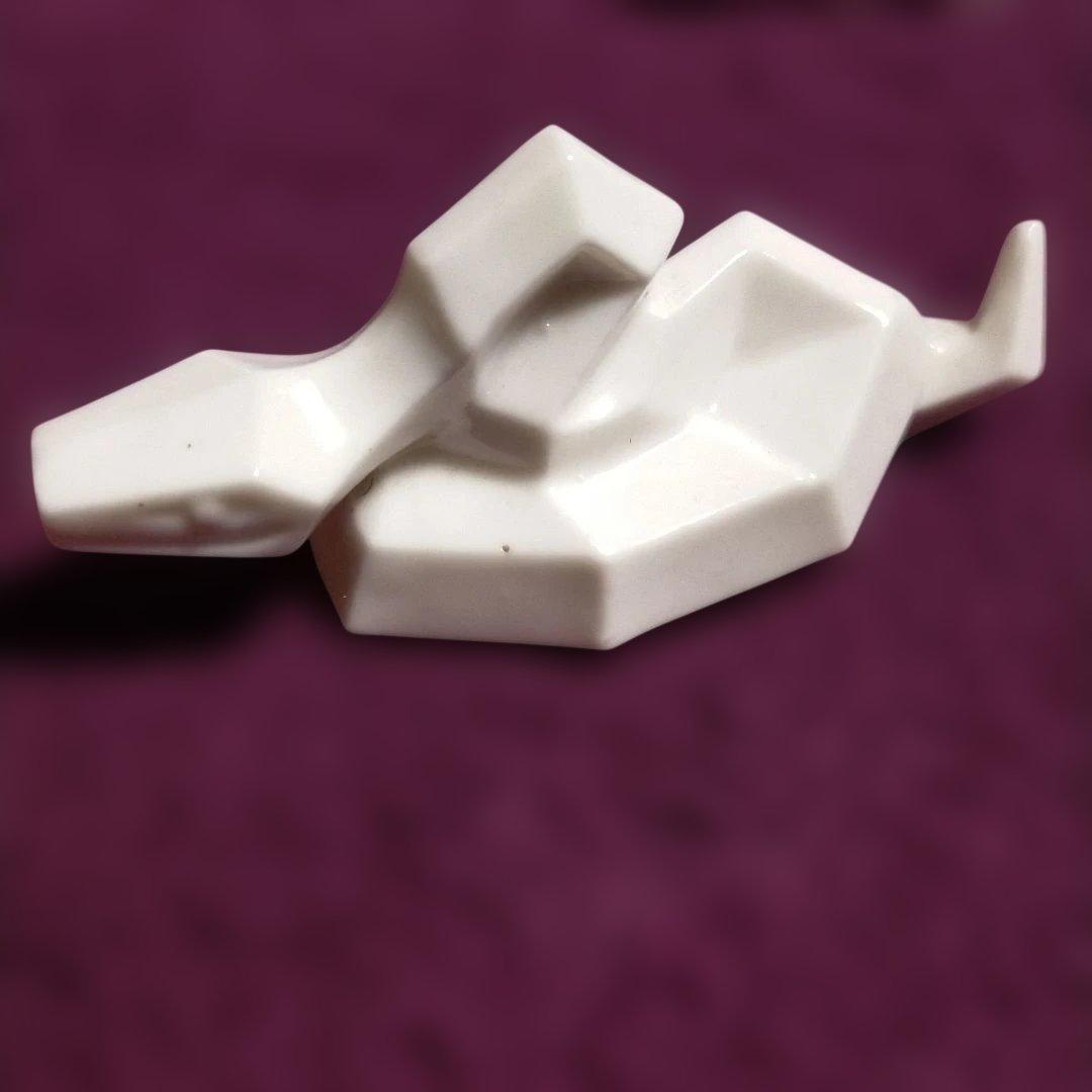 伊勢神宮　干支置物　陶器　縁起物　白　11体　(ひつじ無し)