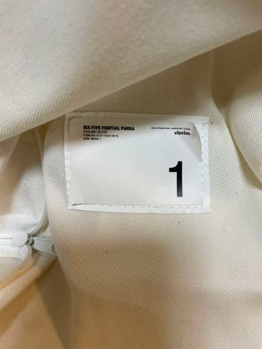 VISVIM ビズビム21SS SIX-FIVE FISHTAILPARKA
