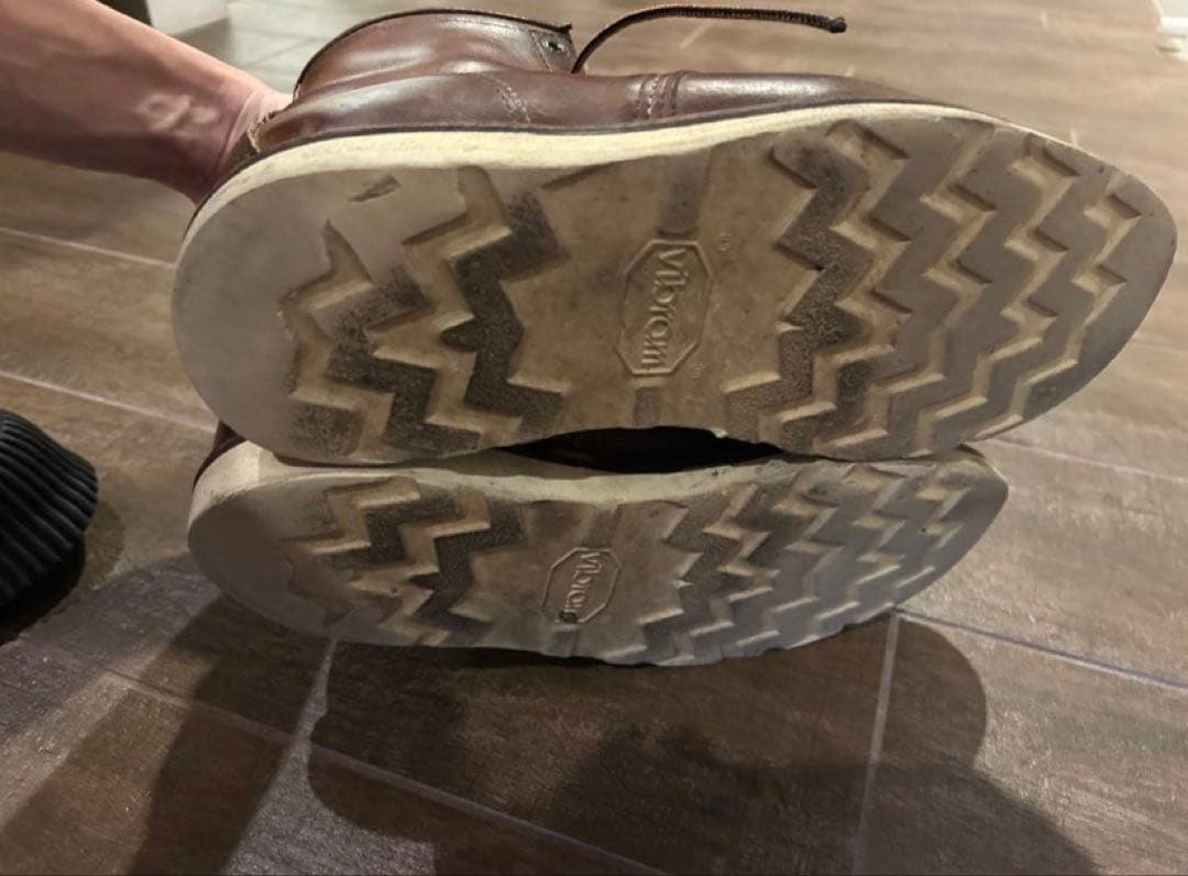 【USA製】RED WING 1907 ブーツ 8D茶色　レザー