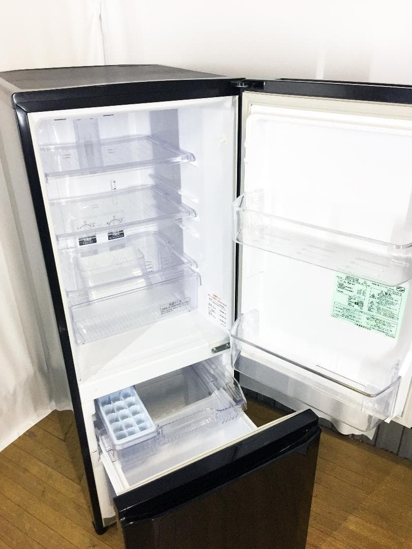 ◆三菱　146L　ラウンドカット　２ドア冷蔵庫　【♦MR-P15W】♦♦♦♦