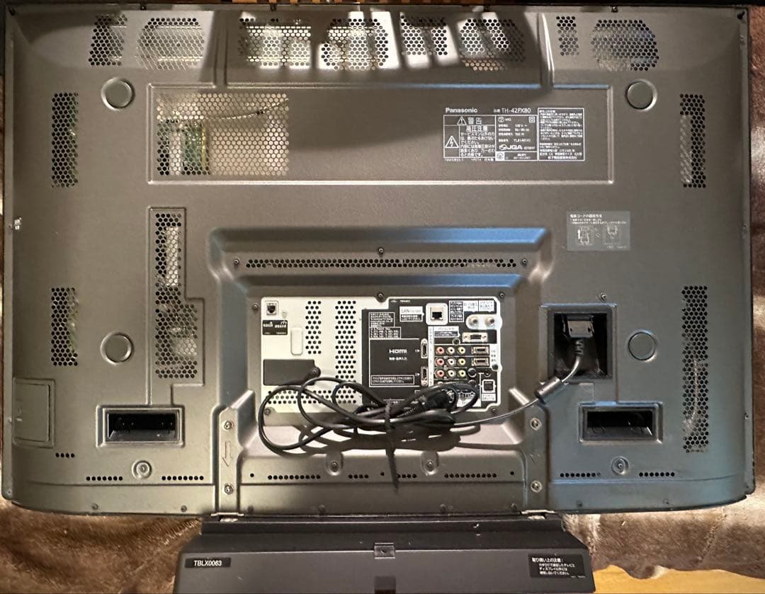 【美品】Panasonic VIERA TH-42PX80A テレビ