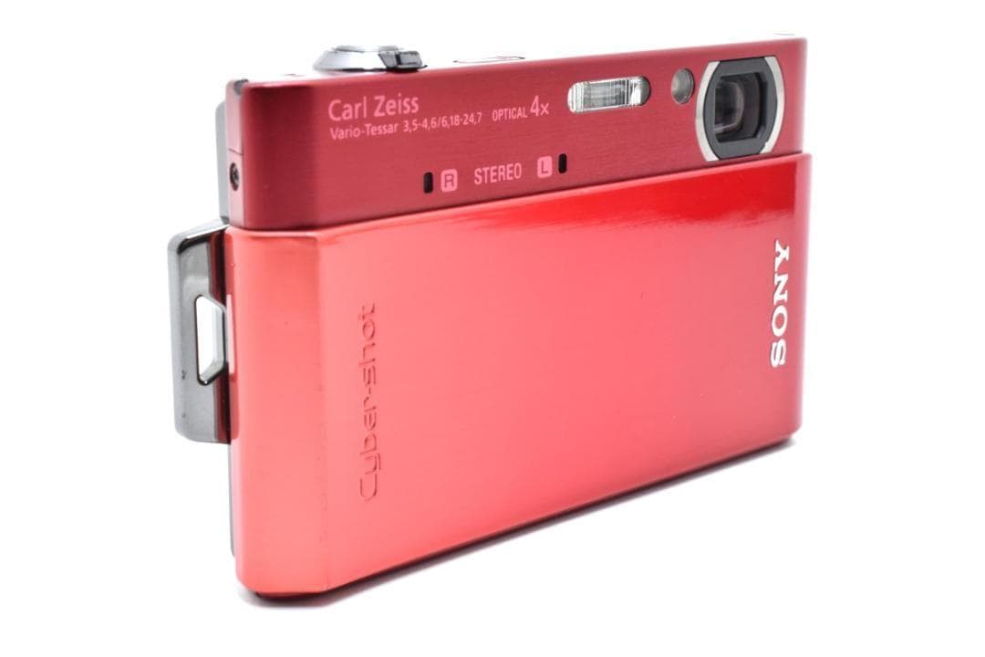 【お値下げ歓迎・極美品】SONY Cyber-shot DSC-T900 レッド