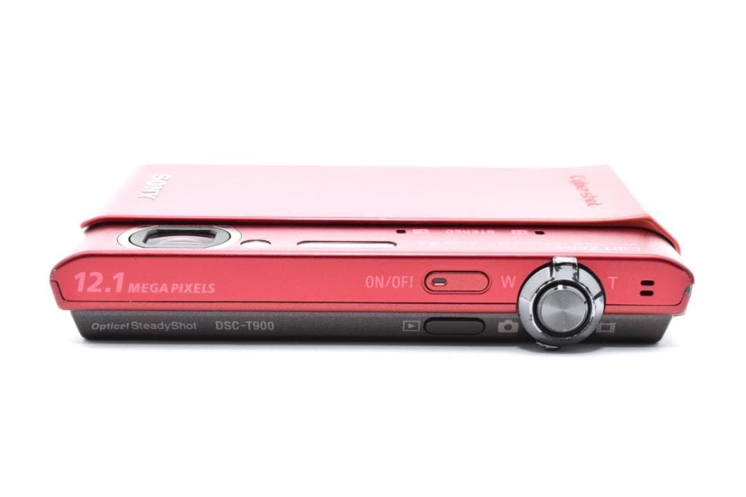 【お値下げ歓迎・極美品】SONY Cyber-shot DSC-T900 レッド