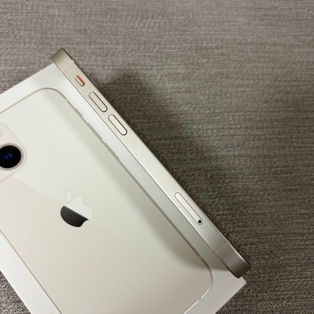 【美品】iPhone13ミニ　128GB スターライト　バッテリー77%