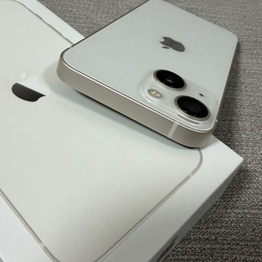 【美品】iPhone13ミニ　128GB スターライト　バッテリー77%