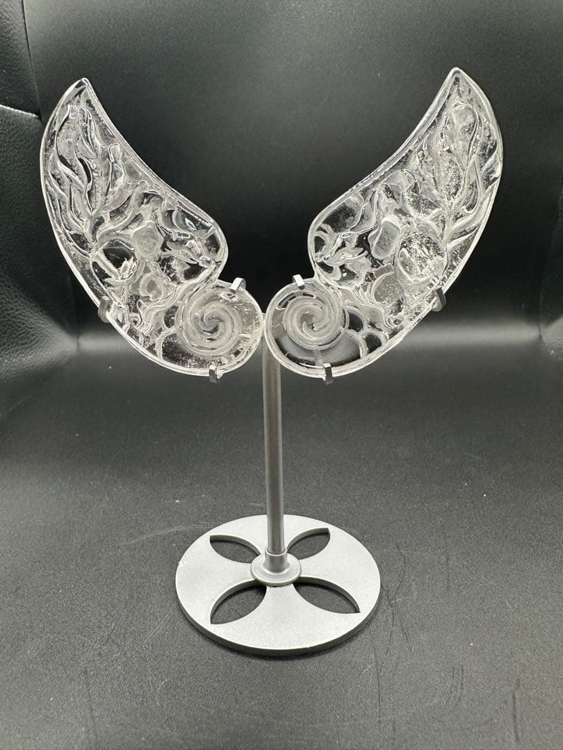 水晶　翼の置きもの（九尾）