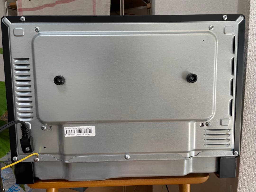 【ジャンク品】2022年製 SHARP オーブンレンジ RE-SD18A-B