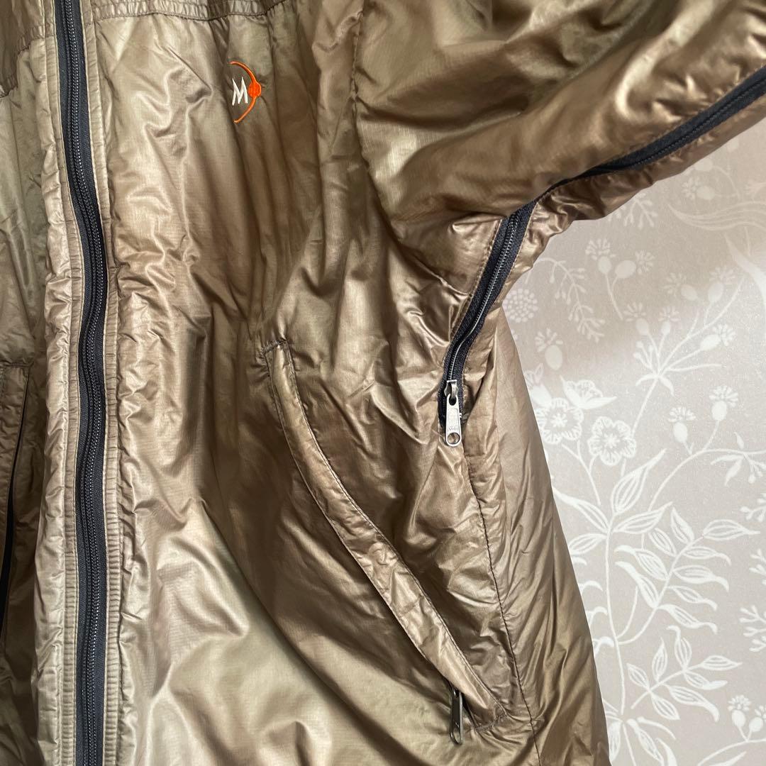 MOONSTONE パフジャケット 中綿ナイロン ブロンズ Sサイズ