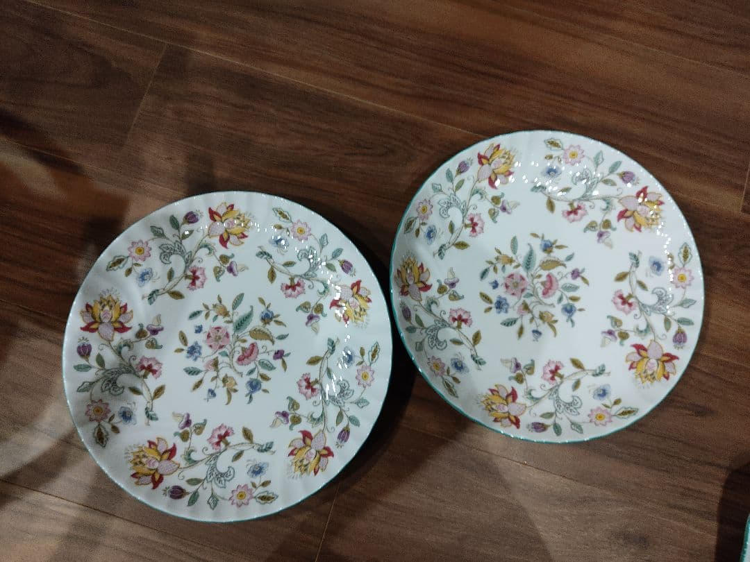 格安美品　MINTON　ミントン　2枚セット　28.5✖28.5✖4センチ位