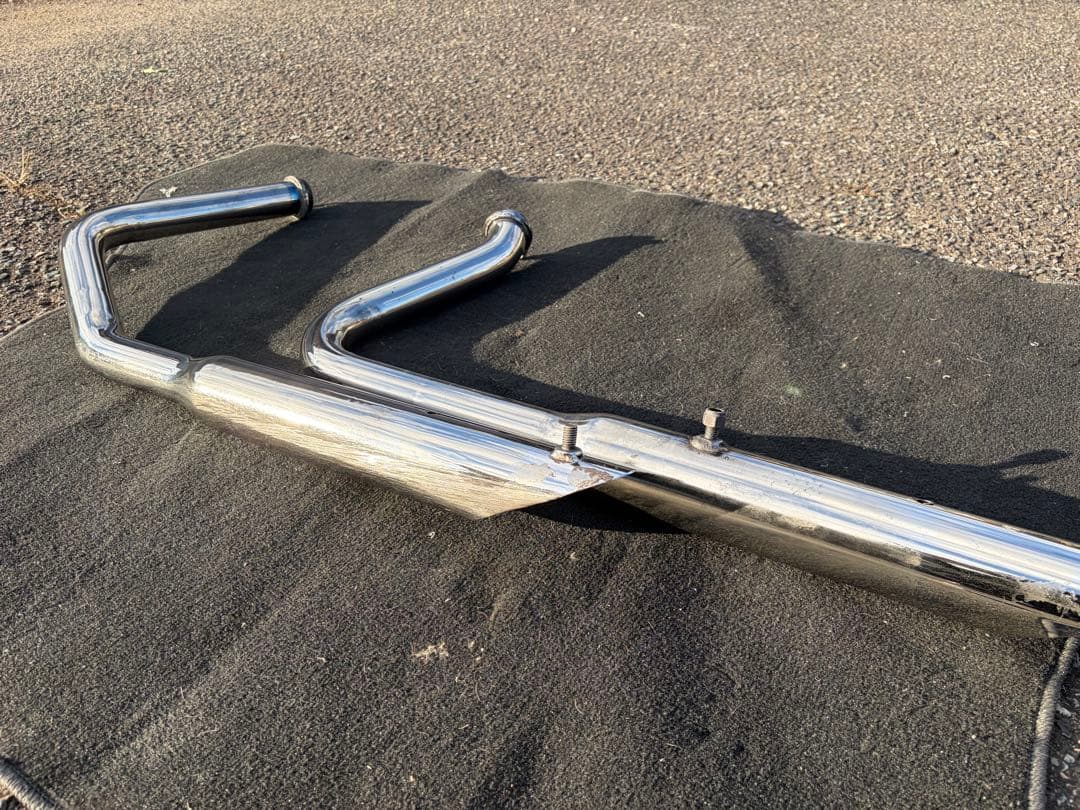 ショベル　マフラー　チョッパー　リジット　4速フレーム　サス付き　アーリー