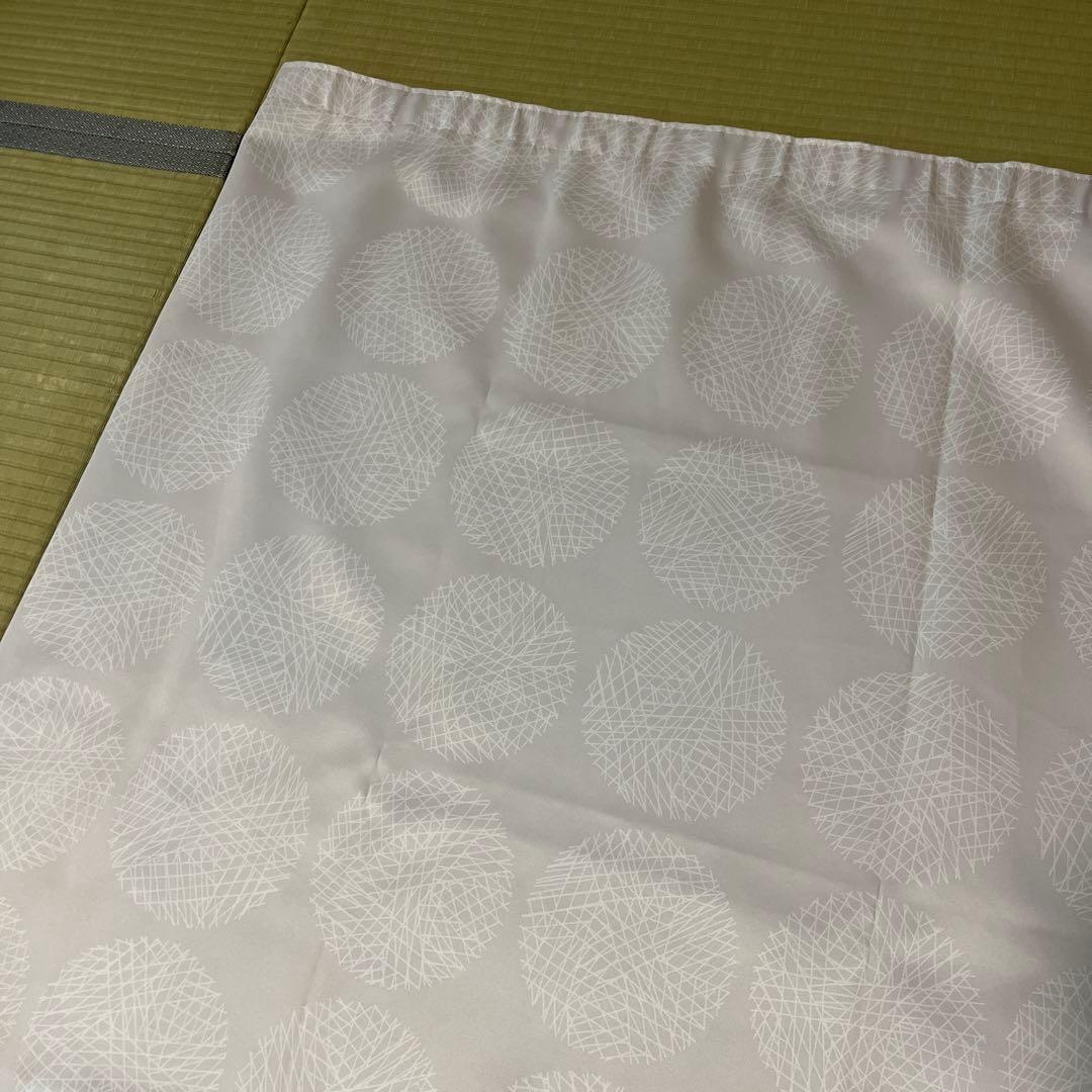 長さ173cm北欧大判カーテン ライトグレー