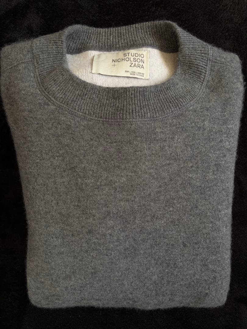 ZARA STUDIO NICHOLSON カシミヤ　ブレンド セーター　L