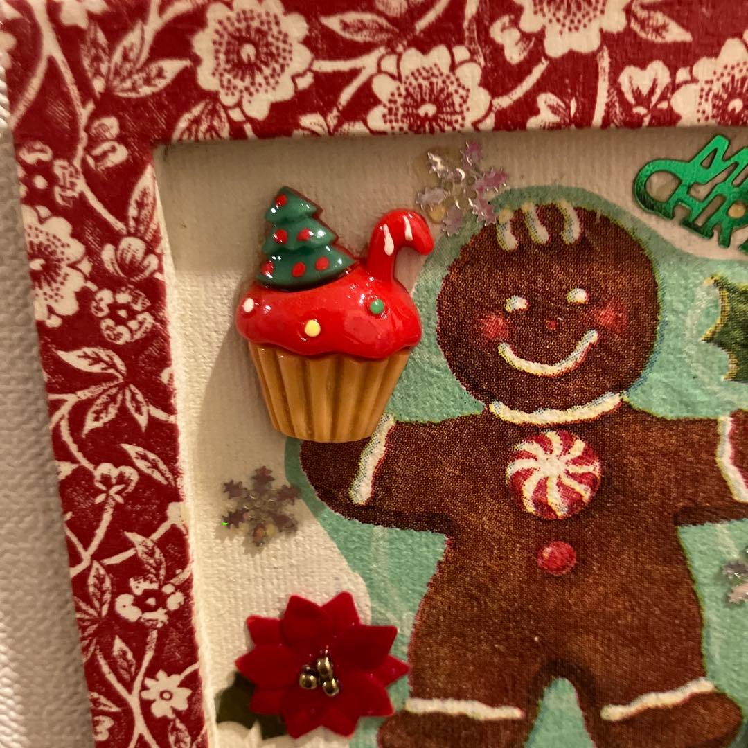 ジンジャーブレッドマンのクリスマス飾り