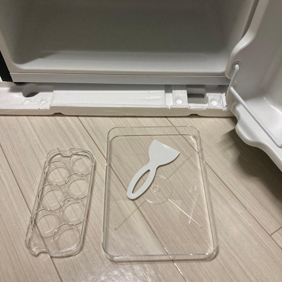 MAXZEN マクスゼン 46L 1ドア冷蔵庫 2023年製ガンメタリック