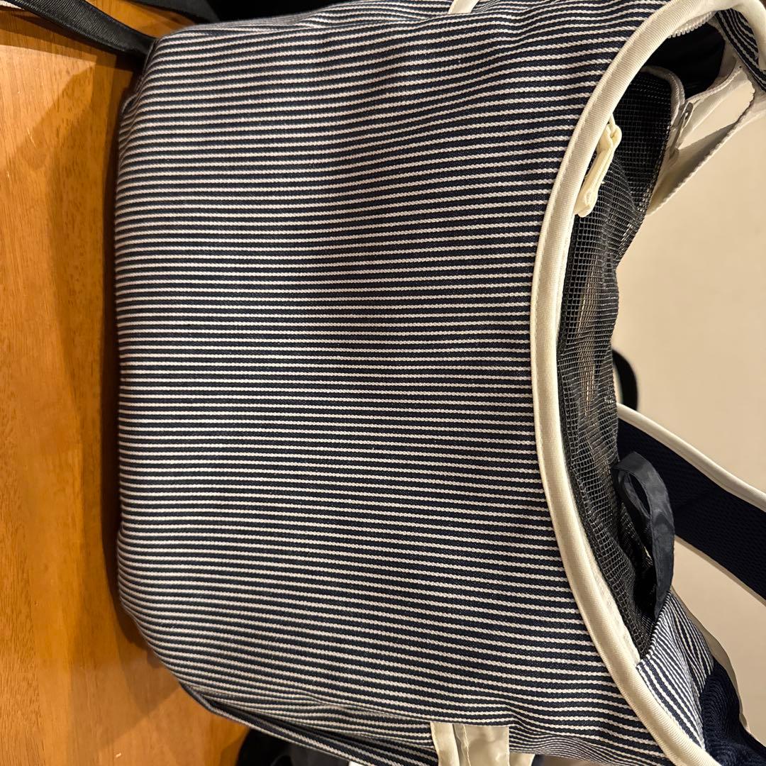 Lee ストライプキャリーバッグ