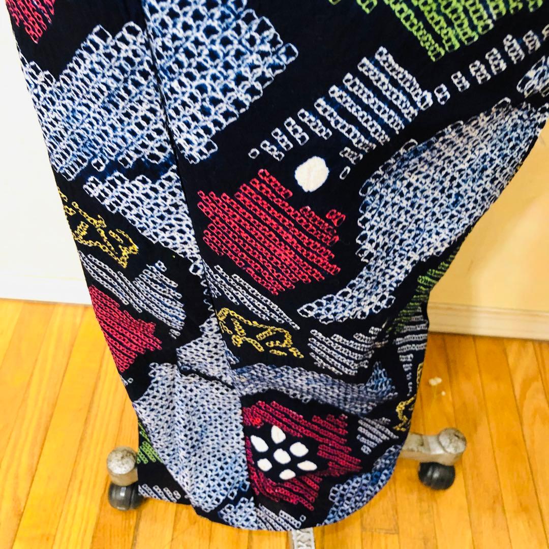 有松鳴海絞り伝統工芸❤️兵児帯新品❤️パールベルト新品帯留め5点セット‼️秀品